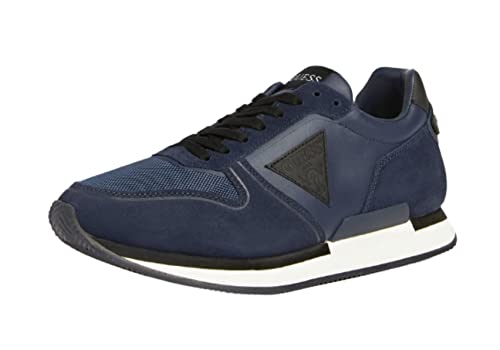 GUESS Herren Potenza CARRYOVER Sneaker, Marine, 43 EU von GUESS