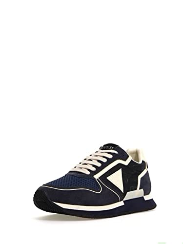 GUESS Herren Potenza Sneaker, blau, 45 EU von GUESS