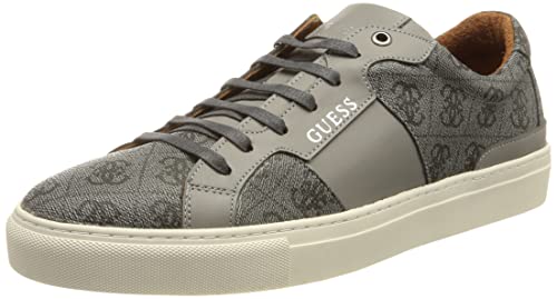 GUESS Herren Ravenna Low Sneaker, Coal, 45 EU von GUESS