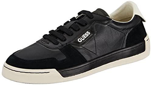 GUESS Herren STRAVE Vintage CARRYOVER Sneaker, Schwarz, 42 EU von GUESS