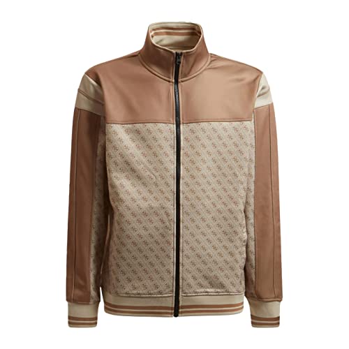 GUESS Herren Trainingsjacke, Beige Blanco, L von GUESS