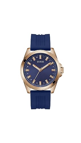 GUESS Herren Uhr Armbanduhr Analog Champ GW0639G3 Silikon von GUESS