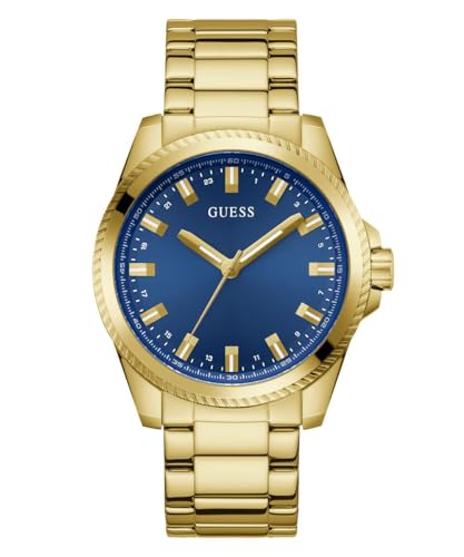 GUESS Herren Uhr Armbanduhr Analog Champ GW0718G2 Edelstahl von GUESS