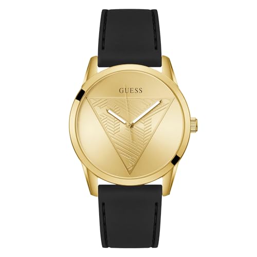 GUESS Herren Uhr Armbanduhr Clark GW0957G2 Silikon von GUESS