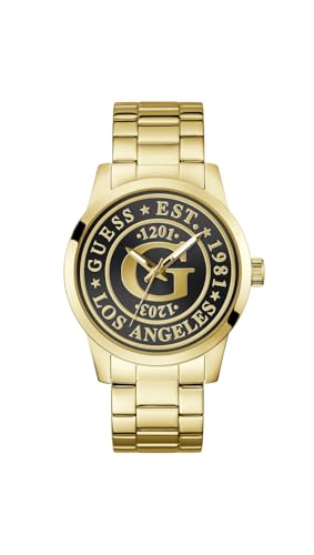 GUESS Herren Uhr Armbanduhr Collegiate G GW0888G2 Edelstahl von GUESS