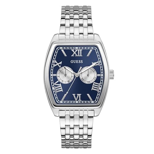 GUESS Herren Uhr Armbanduhr Gabriel GW0975G1 Edelstahl Silber von GUESS