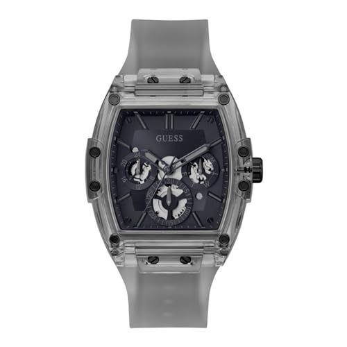 GUESS Herren Uhr Armbanduhr Phoenix GW0203G9 Silicon von GUESS