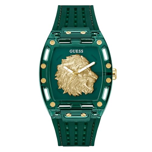 GUESS Herren Uhr Armbanduhr Phoenix GW0959G2 Silicon von GUESS