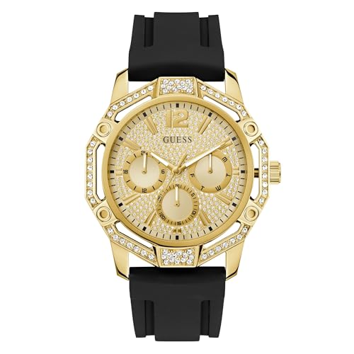 GUESS Herren Uhr Armbanduhr Regal GW0954G2 Silikon von GUESS
