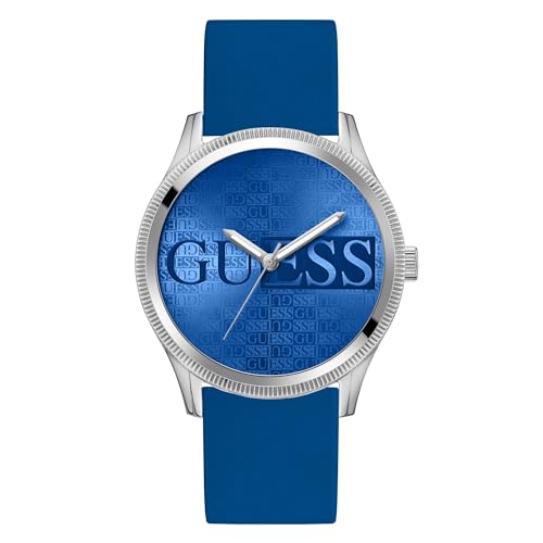 GUESS Herren Uhr Armbanduhr Reputation GW0726G1 Silikon von GUESS