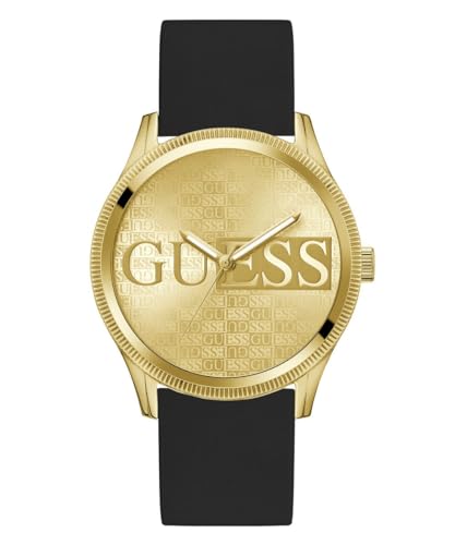 GUESS Herren Uhr Armbanduhr Reputation GW0726G2 Silikon von GUESS