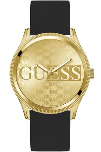 GUESS Herren Uhr Armbanduhr Reputation GW0726G2 Silikon von GUESS