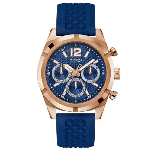 GUESS Herren Uhr Armbanduhr Resistance GW0729G3 Silikon von Guess