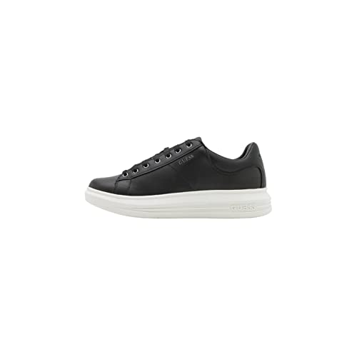 GUESS Herren Vibo Carryover Sneaker, Schwarz, 45 EU von GUESS