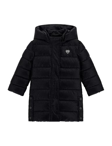 GUESS Hooded LS Long Padded Puffer K5BL05WGIW0 7628907751776-3, Schwarz , 6-7 Jahre von GUESS