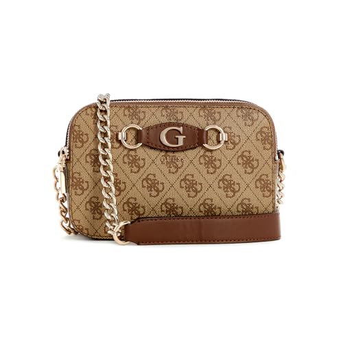 GUESS Izzy Camera Bag Latte Logo/Brown von GUESS