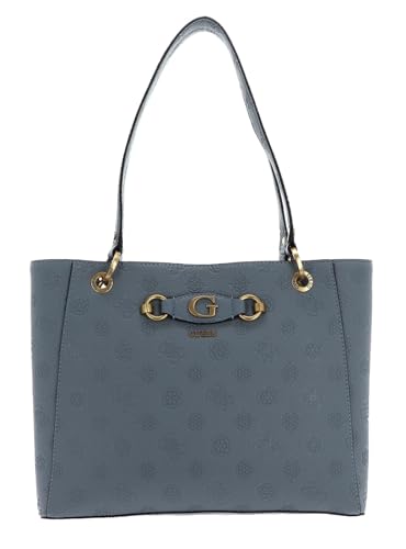GUESS Izzy Peony Noel Tote Light Denim Logo GUESS Izzy Peony Noel Tote Light Denim Logo von GUESS