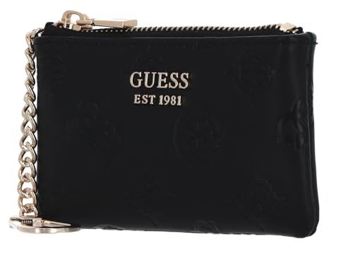 GUESS JENA Zip Pouch Black Logo von GUESS