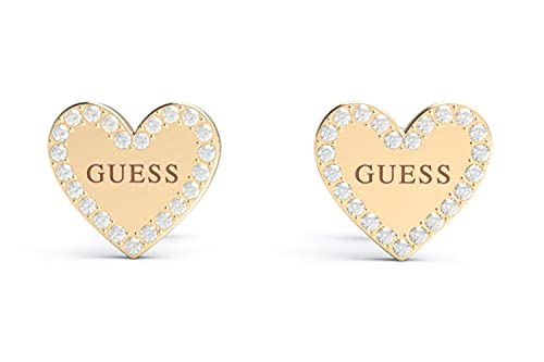 GUESS JEWELLERY HEART TO HERZ SILVER JUBE01082JWRHT / JUBE01082JWYGT, Einheitsgröße, Unkostbare Metalle, Ohne Edelstein von GUESS