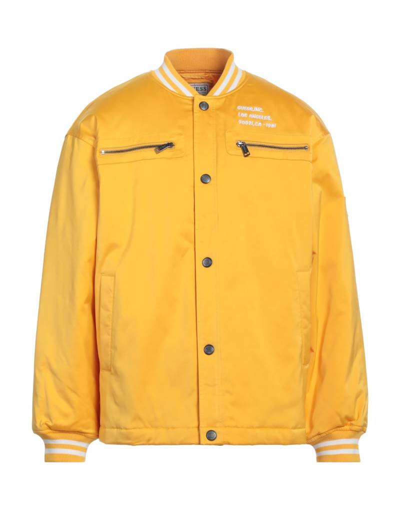 GUESS Jacke & Anorak Herren Gelb von GUESS