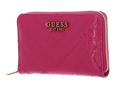 GUESS Jania Medium Zip Around Fuchsia von GUESS