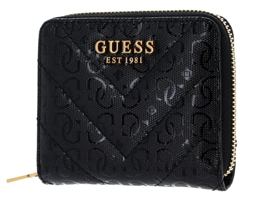 GUESS Jania Small Zip Around Black von GUESS