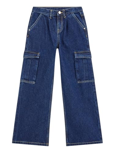 GUESS Jeans für Mädchen Denim gewaschen 12 Jahre (152cm) von GUESS