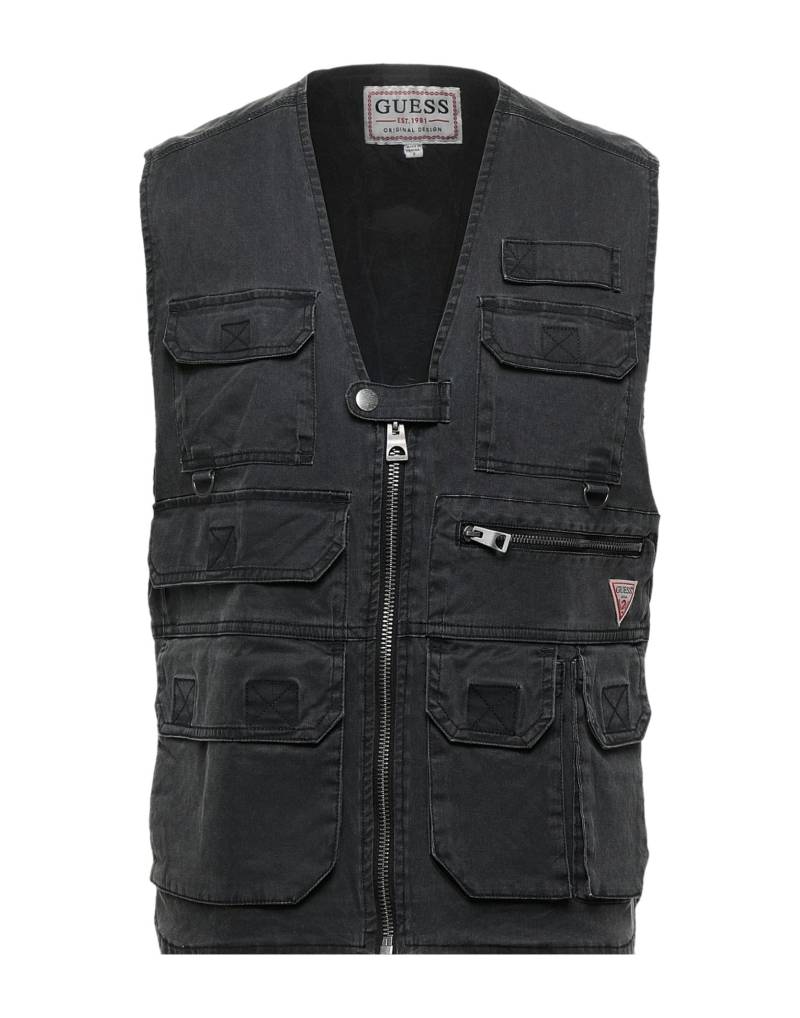 GUESS Jeansjacke/-mantel Herren Schwarz von GUESS