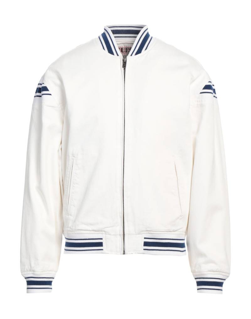 GUESS Jeansjacke/-mantel Herren Weiß von GUESS