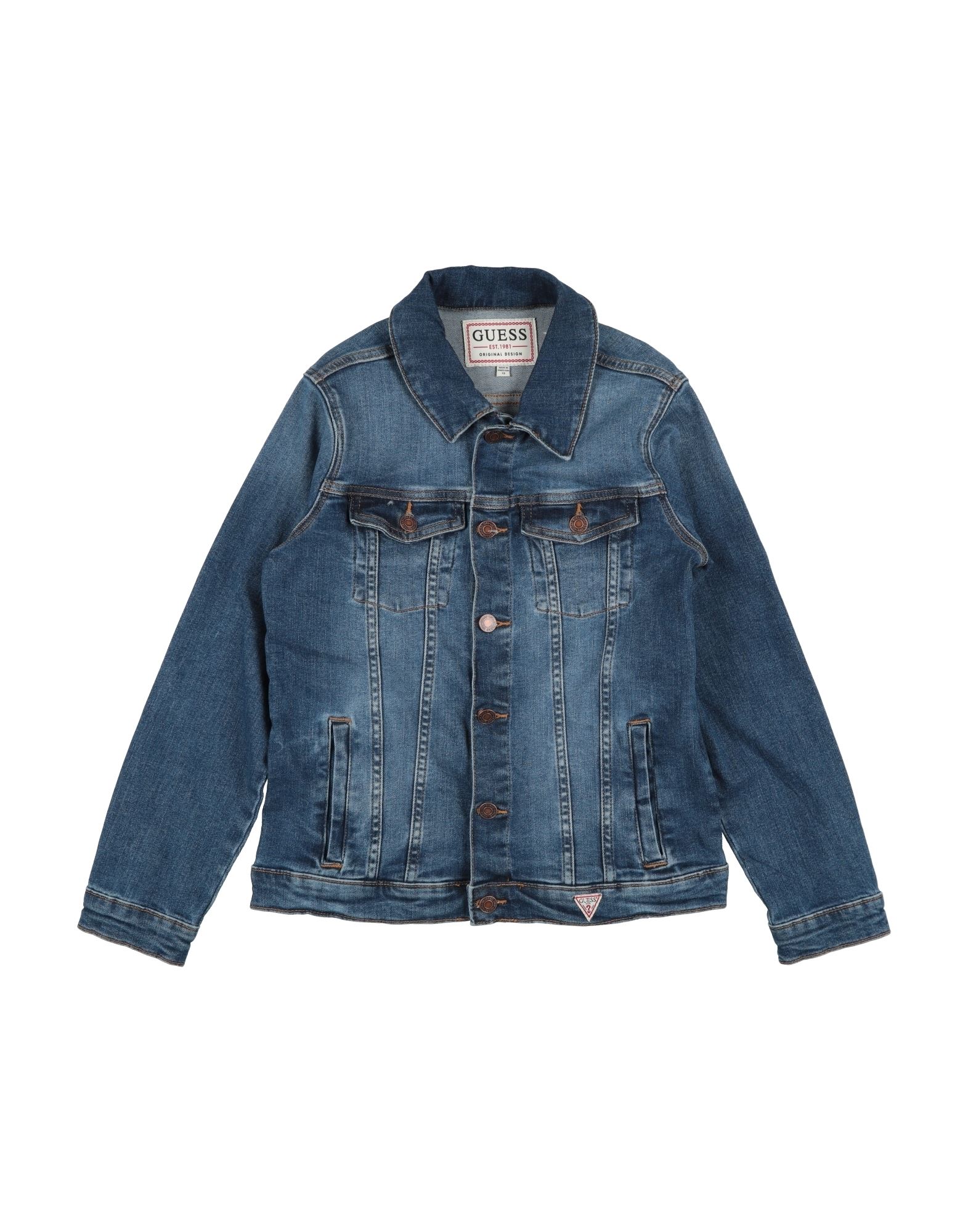 GUESS Jeansjacke/-mantel Kinder Blau von GUESS