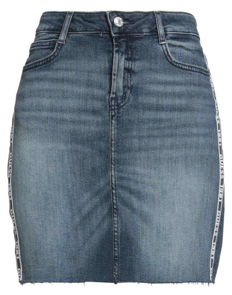 GUESS Jeansrock Damen Blau von GUESS