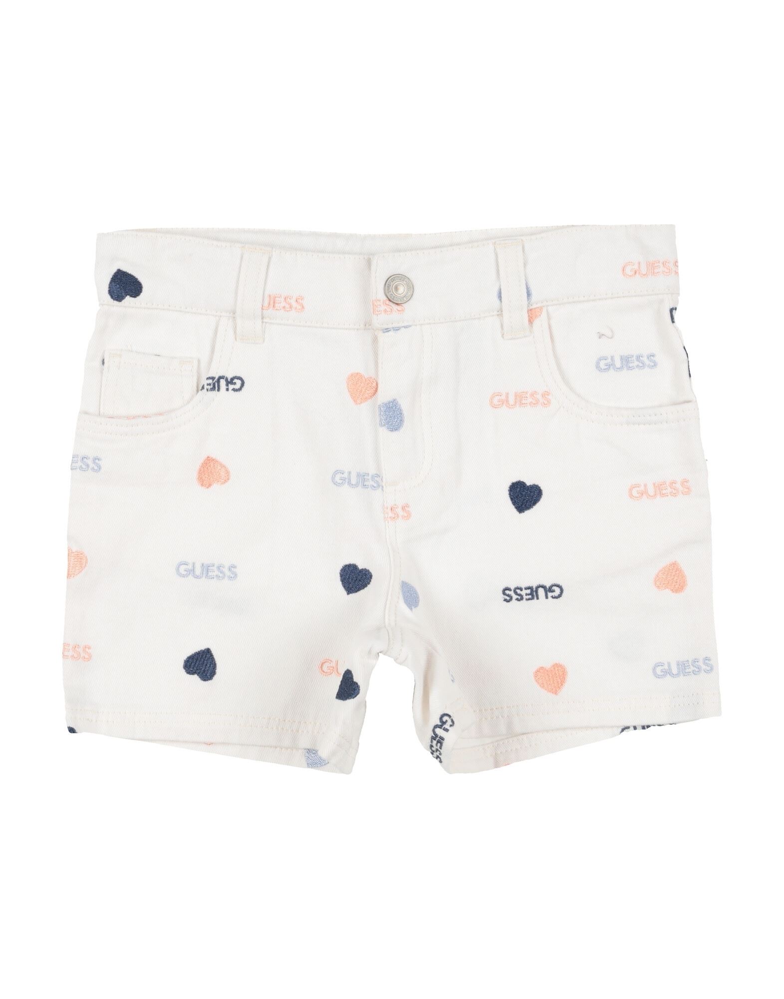 GUESS Jeansshorts Kinder Elfenbein von GUESS
