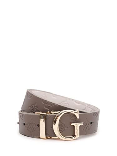 GUESS Jena Adjustable And Reversible Pant Belt W105 Dark Taupe Multi - kürzbar von GUESS