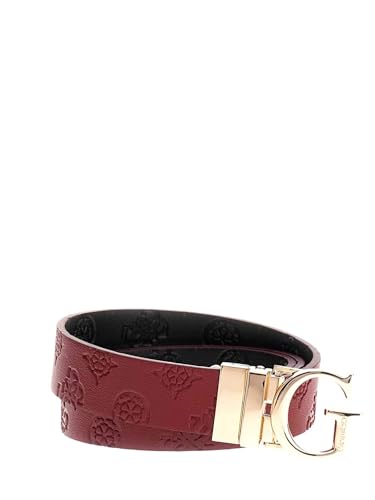 GUESS Jena Adjustable And Reversible Pant Belt W95 Red Multi - kürzbar von GUESS