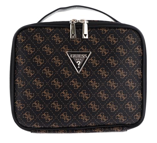 GUESS Jesco Cosmetic Organizer Case Brown von GUESS