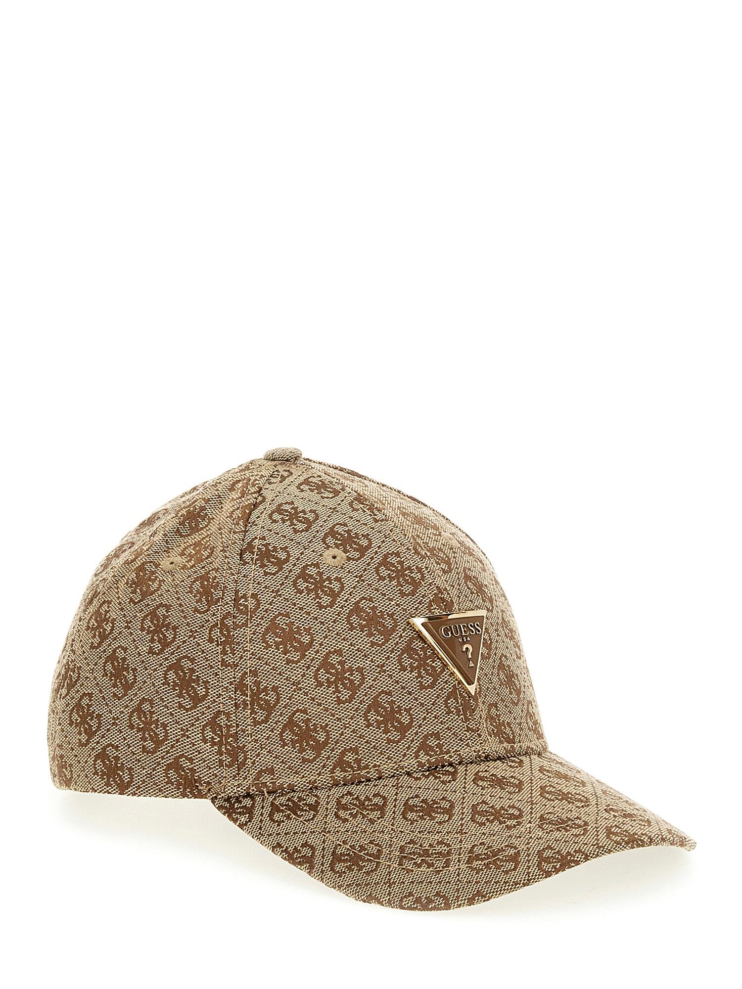 GUESS - KATYA BASEBALL CAP LATTE LOGO von GUESS