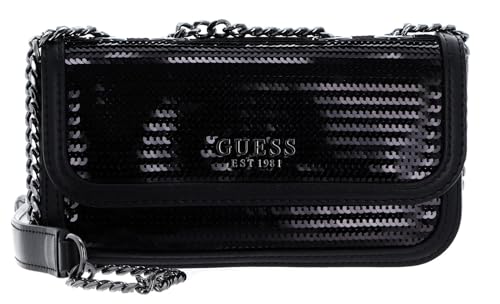 GUESS Kaska Mini Convertible Crossbody Flap Black von GUESS