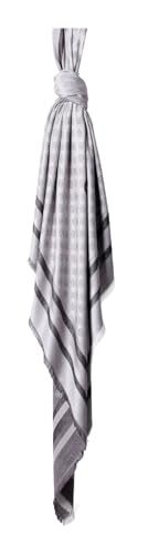 GUESS Kefiah Scarf 135X135 Black von GUESS