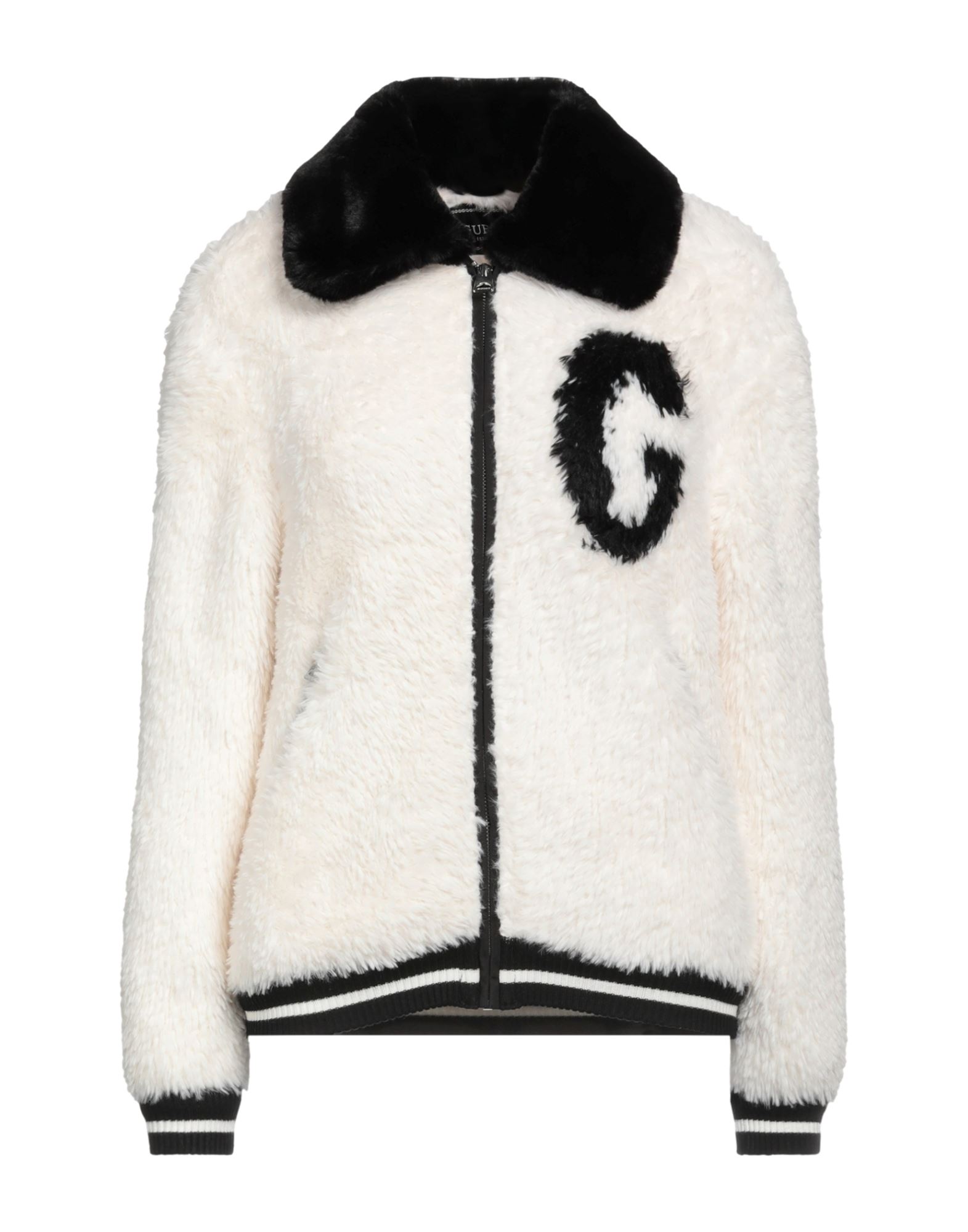 GUESS Shearling- & Kunstfell Damen Elfenbein von GUESS