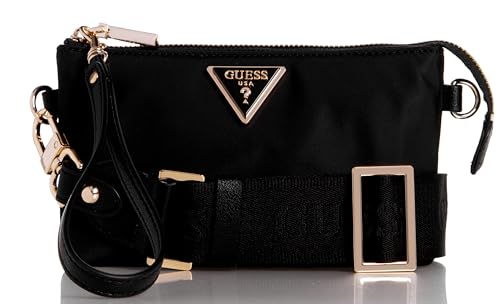 GUESS Latona Mini Tri Compartment Top Zip Black von GUESS