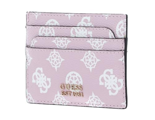 GUESS Laurel Card Holder Pale Pink Logo von GUESS