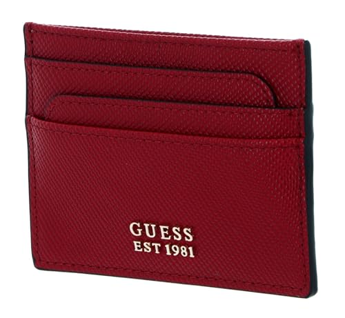 GUESS Laurel Card Holder Red von GUESS