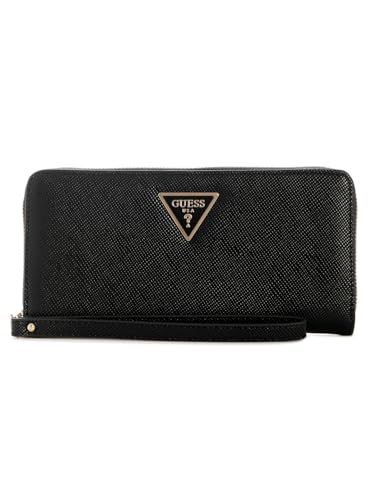 GUESS Laurel II Large Zip Around Wallet L Black von GUESS