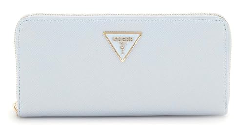 GUESS Laurel II Large Zip Around Wallet L Misty Blue von GUESS