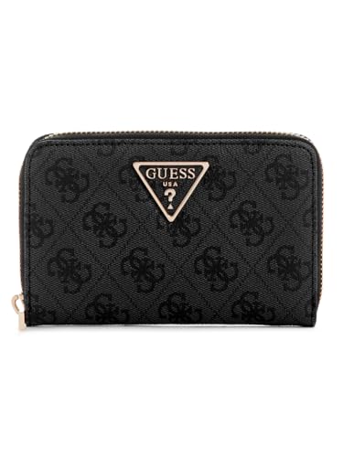 GUESS Laurel II SLG Medium Zip Around Wallet Coal Logo GUESS Laurel II SLG Medium Zip Around Wallet Coal Logo von GUESS