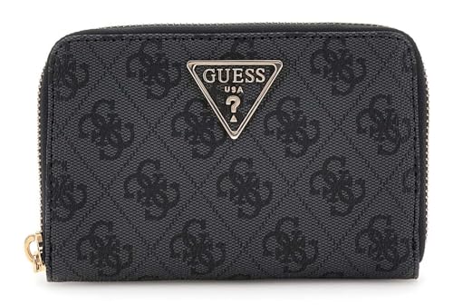 GUESS Laurel II SLG Medium Zip Around Wallet Coal Logo GUESS Laurel II SLG Medium Zip Around Wallet Coal Logo von GUESS