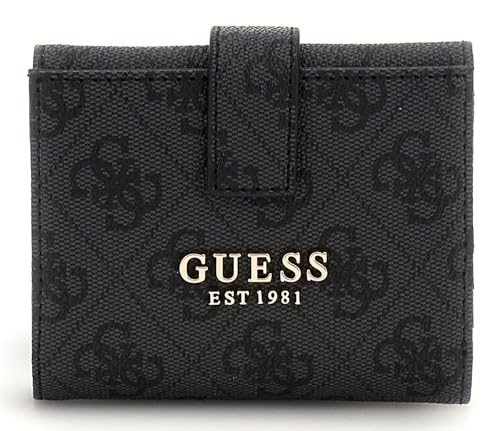GUESS Laurel II SLG Petite Trifold Wallet Coal Logo von GUESS