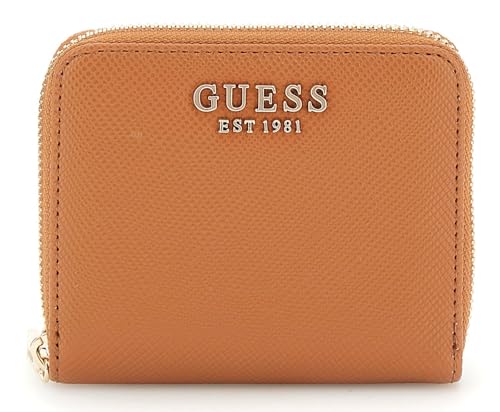 GUESS Laurel II SLG Small Zip Around Wallet S Light Cognac von GUESS
