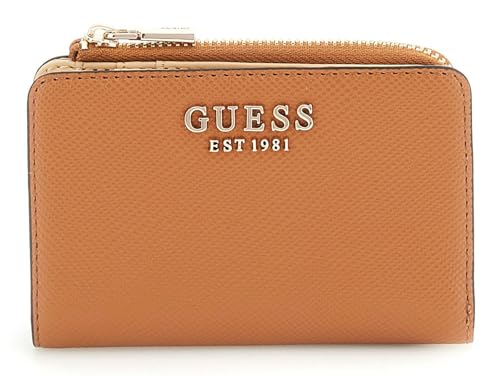 GUESS Laurel II SLG Zip Around Card Case Light Cognac von GUESS