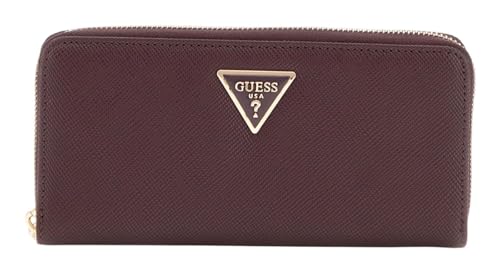 GUESS Laurel SLG Large Zip Around Wallet L Aubergine von GUESS